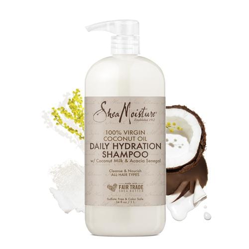 Shea Moisture Daily Hydration Shampoo 34 oz / 1006 ml Lift away impuri