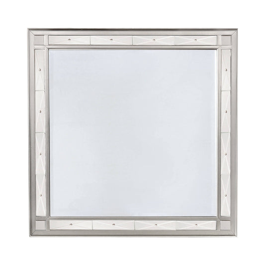 Leighton Beveled Mirror Metallic Mercury Collection: Transform A Sophisticated Space With This Radiant Transitional Mirror, This Mirror Looks Great Above A Mirror. Leighton SKU: 204924 coastmega