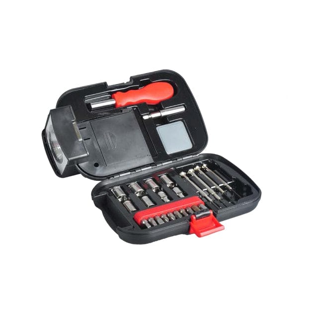 The Elite Series 26 Piece Flashlight Toolkit, Ideal for Home, Office or Car Use. Great for Emergencies and Small Household Repairs- 10002411 MEGA