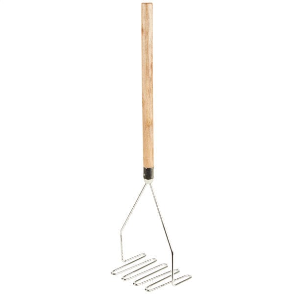 Royal Industries Potato Masher with Square Base, Chrome, 24 inch, Silver Mashed potatoes are one of the most satisfying sides a customer could ask for and it's also one of the most common -ROY PM SQ 24 Hannah's Variety Store