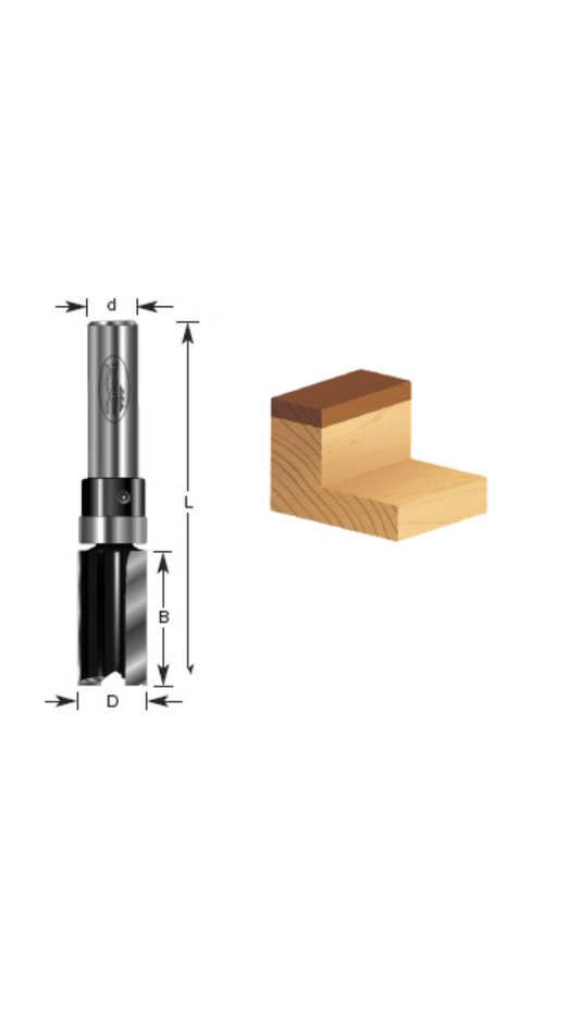 Carbide Tipped Flush Trim Plunge 3/4 #120-20 Hannah's Variety Store