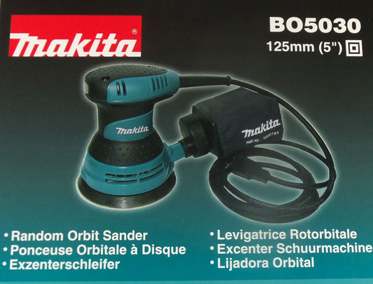 Makita BO5030 5" Random Orbit Sander #12143 SWMEGA