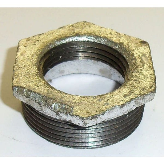 Galvanize Reducing Fitting Bushing 3/4" x 1 1/2" MEGA