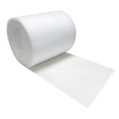 UBOXES Foam Wrap Roll 150' x 12 Inch Wide 1/16 Inch Thick Perforated 12 Inch, Model:FOAMWRAPS150 Mega