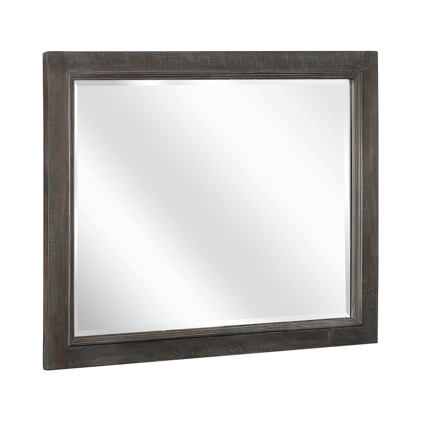Atascadero Rectangular Mirror Weathered Carbon Collection: Add This Rustic Dresser Mirror To Your Bedroom For A Bold Accent. A Perfect Match For The Dresser From This Same Collection, The Dresser Mirror Easily Attaches For A Seamless Look. SKU: 222884 coastmega