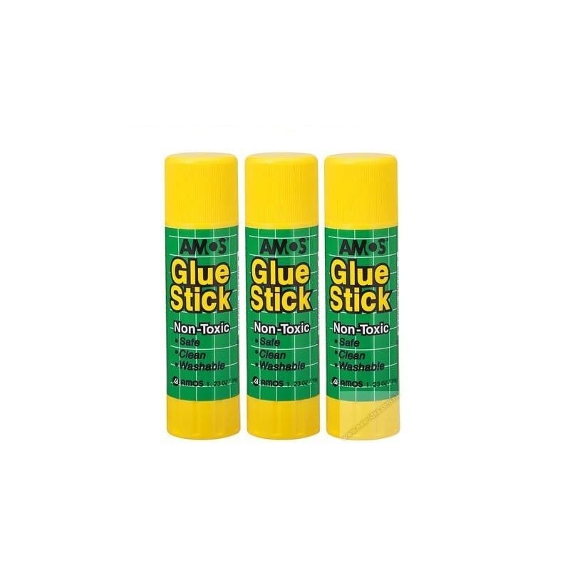Amos Glue Stick 22GM - Ideal for School and Office project- 10793 ebuystt