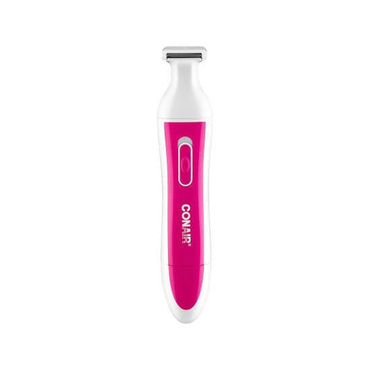 Conair Satiny Smooth All-In-One Personal Groomer this multi-purpose unit is perfect for trimming eyebrows, touching up sensitive and hard-to-reach places, and shaving legs and underarms. - LT7N Pie's Variety Store