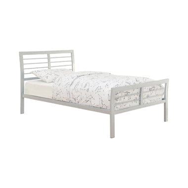 Cooper Twin Metal Bed Silver - 300201T A-Z Store Nadia