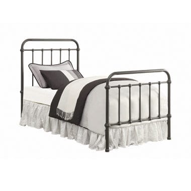 Livingston Twin Panel Metal Bed Dark Bronze - 300399T A-Z Store Nadia