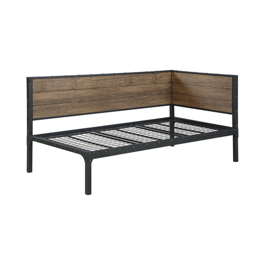 Getler Daybed Weathered Chestnut And Black - 300836 A-Z Store Nadia
