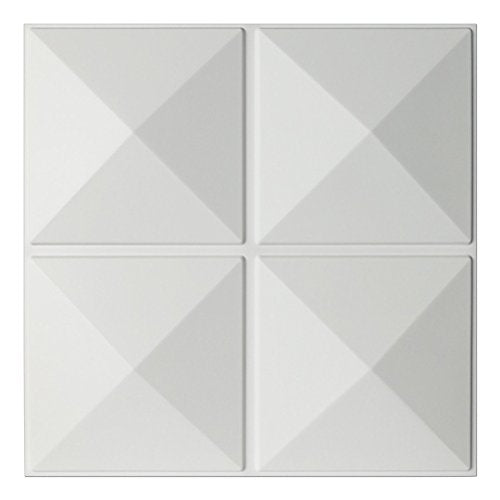 Art3d Decorative 3D Panels in Modern Wall Design, Square, 32 Feet MEGA