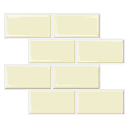 Art3d Peel and Stick Subway Tile, Faux Ceramic Tile (14x12, Thicker Version) MEGA