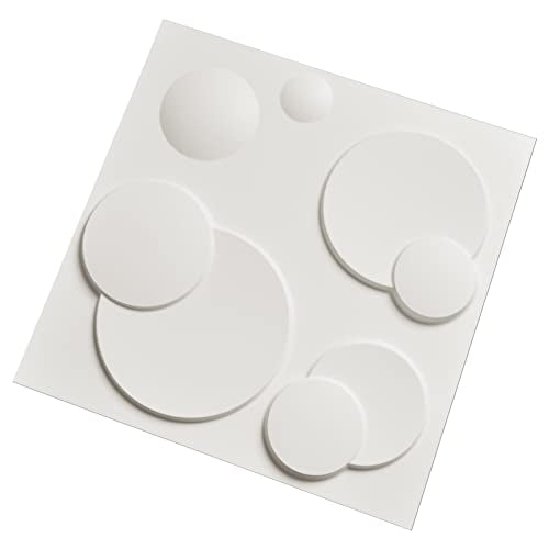 Art3d Decorative PVC 3D Wall Panels, 32 Square Feet, Bubble MEGA