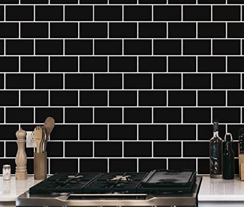 Art3d Peel and Stick Subway Tile, Faux Ceramic Tile (14x12, Thicker Version) MEGA