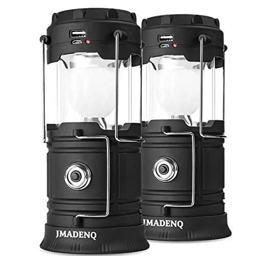 Lanterns, Camping Lantern, Solar Lantern Flashlights Charging for Phone, USB Rechargeable Led Camping Lantern, Collapsible & Portable for Emergency, Hurricanes, Power Outage, Storm -JMADENQ ebuystt