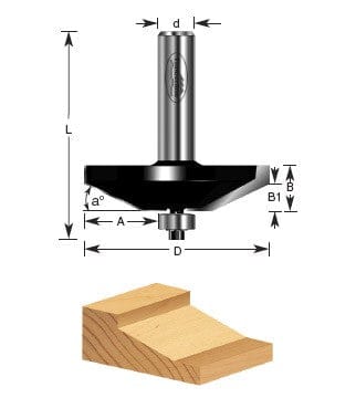 TIMBERLINE ROUTER BIT #420-30 MEGA