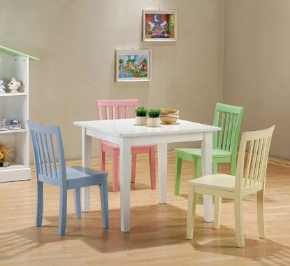 Rory 5-Piece Dining Set Multi Color - 460235 A-Z Store Nadia