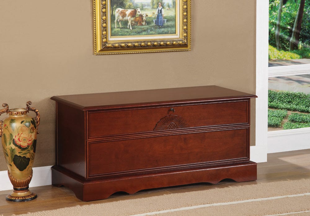 Rectangular Cedar Chest Warm Brown - 4694 COSMEGA