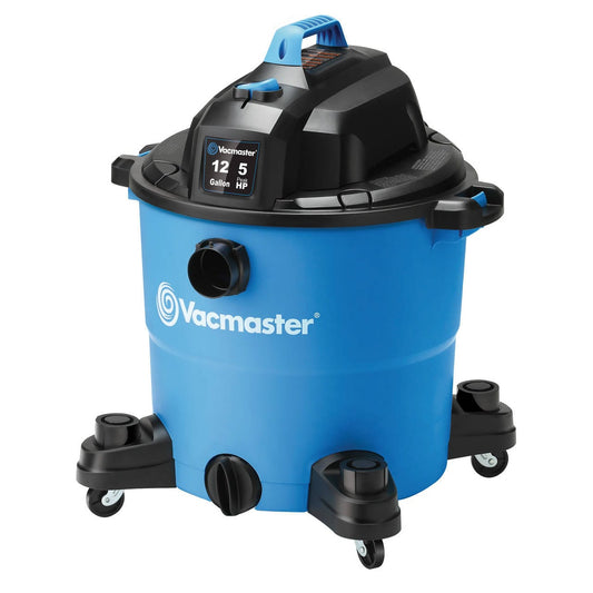 Vacmaster Wet/Dry Vacuum 12 gallon with its 5 Peak HP motor has all the power you need for your home, garage or shop- 550301 Hannah Frederick