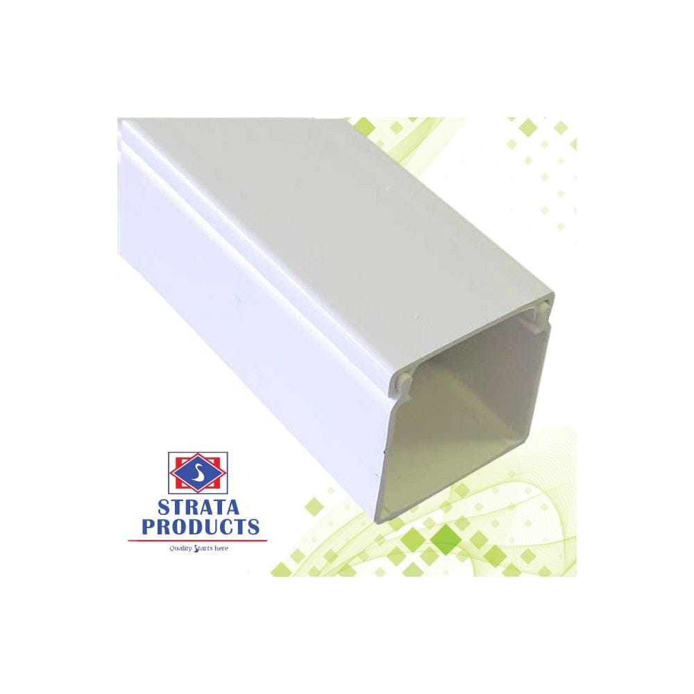 PVC Trunking with Sticky Back, 25mm x 16mm x 2.9m - AJA25-2 MEGA