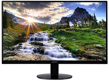 Acer Monitor (HDMI & VGA port) bi 21.5" Full HD (1920 x 1080) IPS Ultra-Thin Zero Frame : Computers & Accessories ebuystt