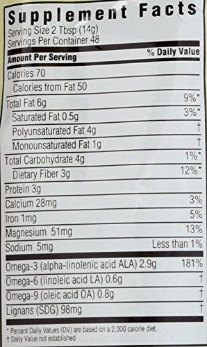 Spectrum Essentials Organic Ground Flaxseed, 24 Ounce (Pack of 1) : Flaxseeds Spices And Herbs : Grocery & Gourmet Food ebuystt