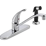 Peerless Classic Single Handle Kitchen Faucet, Stainless- P115LF-SS MEGA