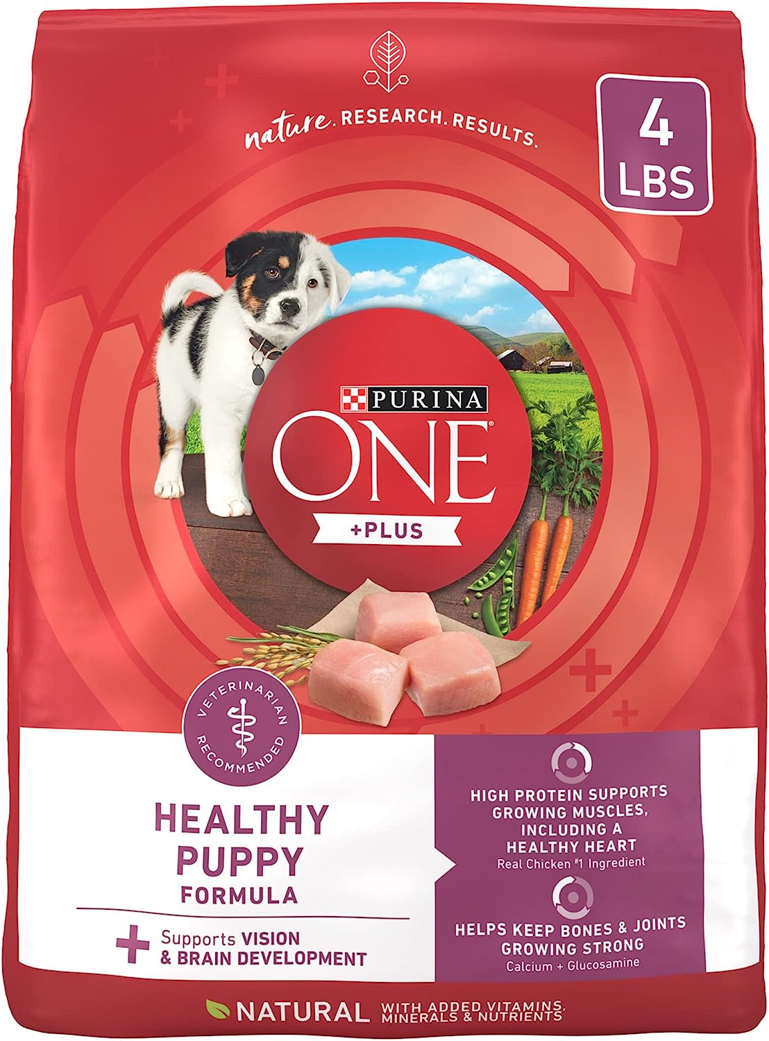 PURINA ONE ADULT DRY DOG FOOD LAMB AND RICE 4LB - POALNR Pie's Variety Store