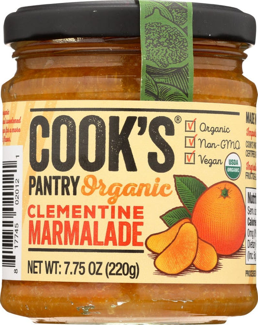 COOKS PANTRY: Organic Clementine Marmalade, 7.75 oz COOKS PANTRY