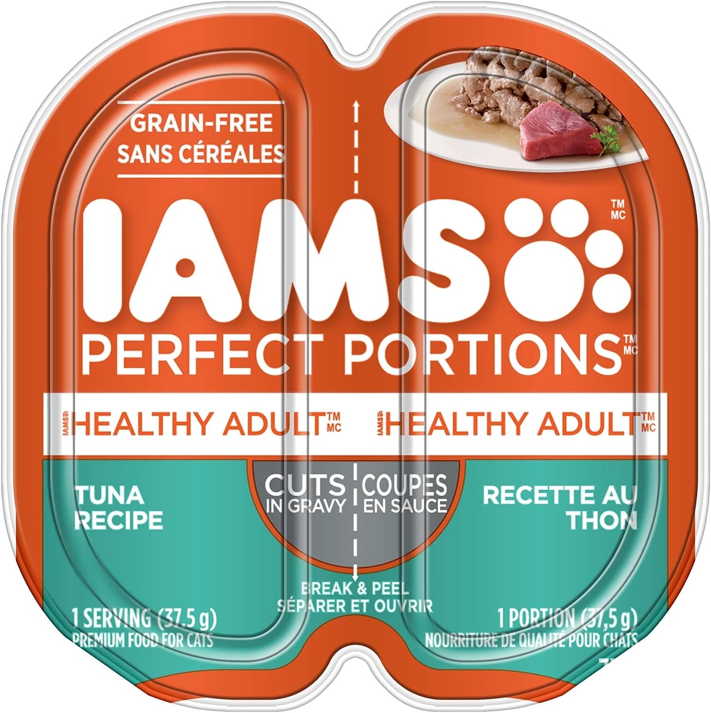 IAMS WET CAT FOOD CHICKEN RECIPE ADULTS 2 X 37.5G - ICFCRA Pie's Variety Store