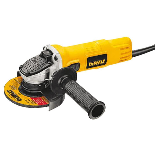 Dewalt 4 1/2 Inches (115 Mm) 800 Watts Slide Switch Small, Compact, Lightweight Angle Grinder -Angle Grinders Are Used For Several Purposes Around The Home Or Workshop, These Tools Are Used To Grind, Sand, Or Polish - DWE4020-B3 MEGA