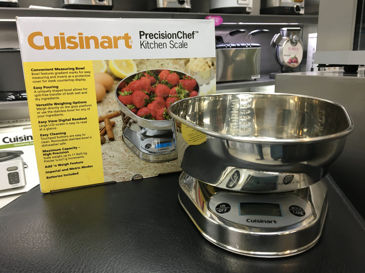 Cuisinart PrecisionChef Digital Kitchen Scale Stainless-Steel KML-KO3B -  Best Buy