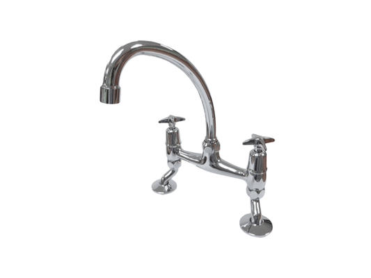 Aquarius Polished Chrome Kitchen Mixer - 24P24 MEGA