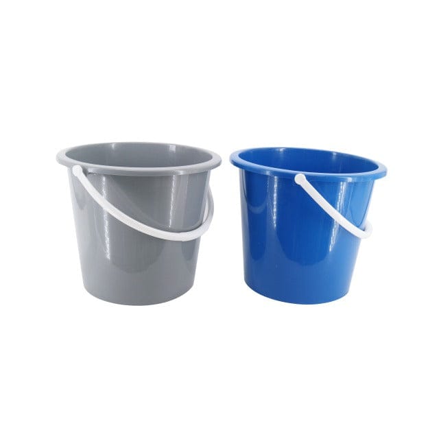 Durable, Plastic Bucket, Perfect for use in carrying water, storage items or cleaning supplies - BL0247 MEGA