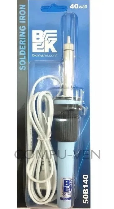 Soldering Iron 40 Watts 110V-120V The lead-free soldering Ironis a professional tool. Be made of high-qualitymaterial, it is great for electronics, computer equipment, watch repair etc-50B140 Hannah's Variety Store