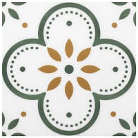 Matte Surface Floor Tile - 12" x 12" DIY for Bathrooms, Kitchens, Oil-Proof, Waterproof- Price Per Unit FT-1002 ebuystt