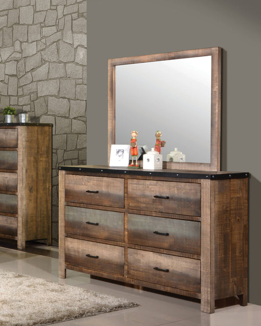 Sembene Rectangular Mirror Antique Multi-Color Collection: This Mirror Looks Beautiful Above A Dresser, Looks Great In A Modern Or Classic Space. Dress Up A Hallway Or Bedroom With The Square Silhouette And Raised Edges Of The Frame. SKU: 205094 coastmega