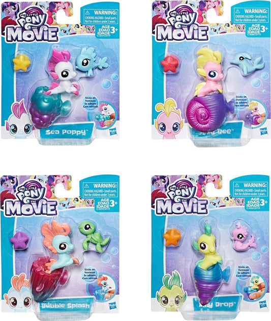 HASBRO My Little Pony Sea Pony & Hippogriff Baby Assorted: The baby seascapes and their friends are perfect companions for the Mane 6 as they head out to explore Seaquestri - C0719 ebuystt