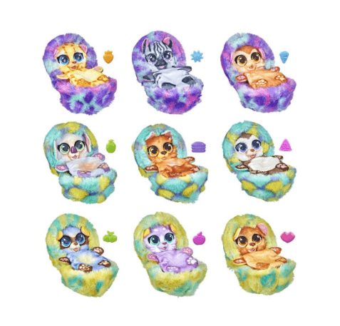 HASBRO Fur Real Rollies: FurReal Rollies Animatronic Plush Toys are cute, cuddly (and very craveable) pompom pets that need kids’ love and care - F3519 ebuystt