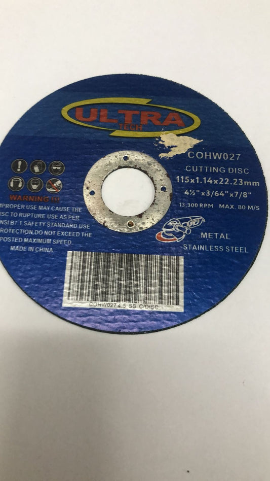 Ultra Cutting Disc, Blade for Extra Fine Cutting Metal - COWH027/8 MEGA