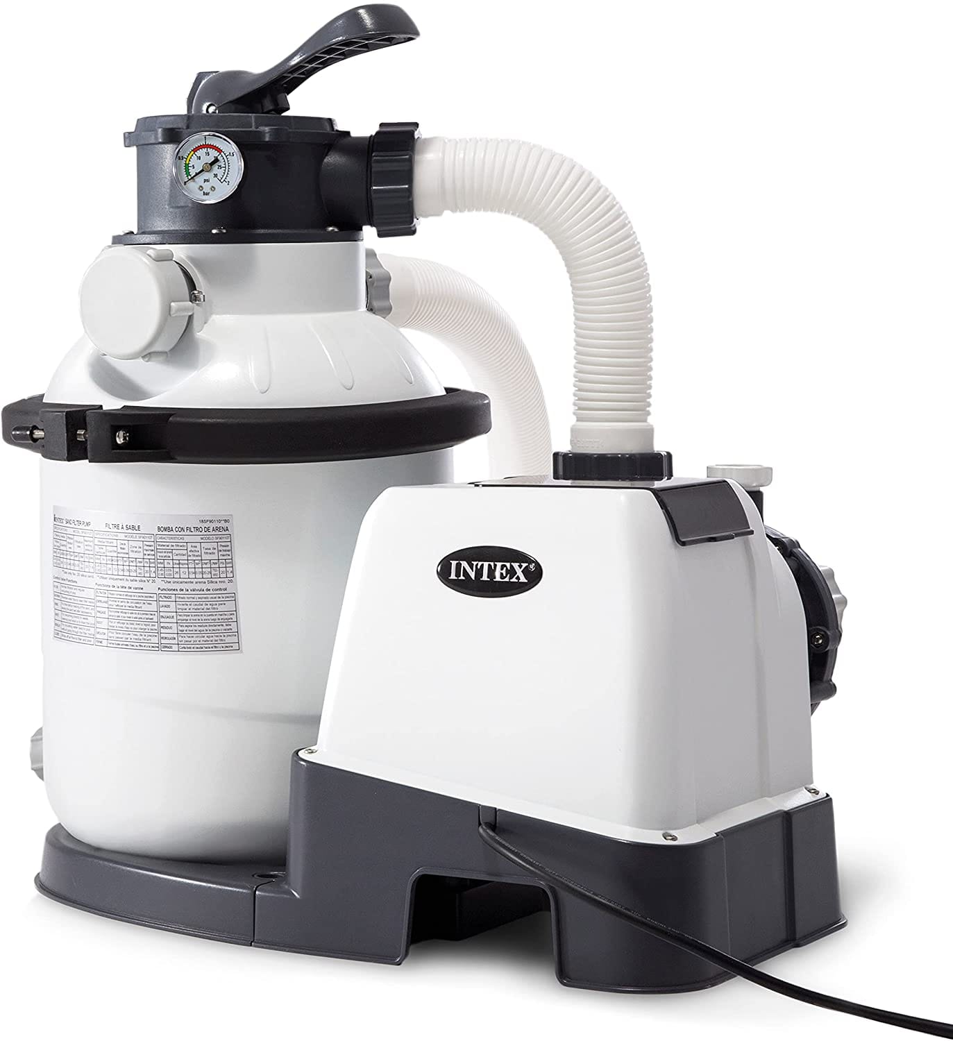 INTEX Sand Filter Pump Sx1500 With Gfci 110-120 Volt INTEX-26644 | Model# 26644 ebuystt