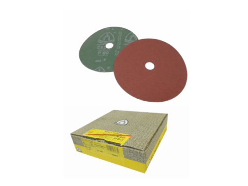 Klingspor Fibre Disc: Abrasive Disc, Used On Metal Surfaces, 4.5 Inch - ICDD011 MEGA