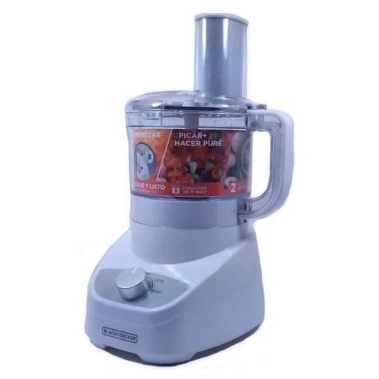Black & Decker 8 Cup Food Processor #FP1337 It gives you the flexibility to slice, mince, shred, grate or puree, whether you need a lot or a little.- 05087582466 Pie's Variety Store
