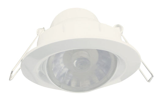 Westinghouse 4 Inch Round Swivel LED Dimmable,550 Lumens, 110 Volts,Color Temp, 38783 MES
