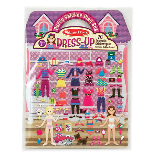 MELISSA & DOUG Puffy Sticker Play Set Dress Up: It's a puffy sticker collection and dress-up sticker activity book in one - 2195 ebuystt