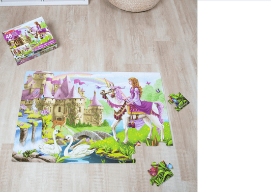 Melissa & Doug Fairy Tale Floor Puzzle: The Jumbo Floor Puzzle makes an exceptional birthday gift or holiday gift for kids ages three and older - M&D-4427 ebuystt