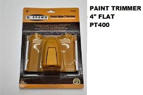 BROWN'S FLAT PAINT TRIMMER, 4 INCH MEGA