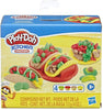 HASBRO  Playdoh Foodie Favourites Assorted: This play food set comes with 6 tools to shape a Play-Doh pizza crust, create pretend toppings, slice it up, and show off your creation to friends - E6686