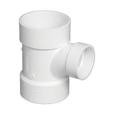 PVC Reducing Tee DWV MEGA