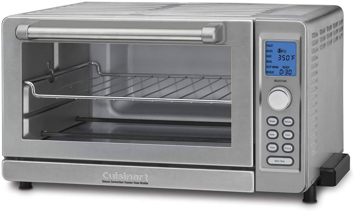 Cuisinart Deluxe Convection Toaster Oven Broiler (Brushed Stainless) - CU-TOB-135 Pie's Variety Store
